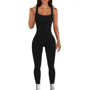 Solid Seamless Ribbed Fitted Bodysuit