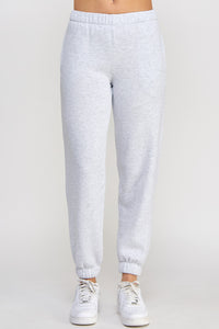 Fleece Elastic Waist Band Jogger