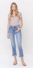 Load image into Gallery viewer, Mid Rise Crop Slim Straight Lovervet Jeans