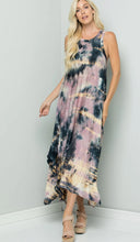 Load image into Gallery viewer, Tie-Dyed Jersey Dress