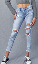 Load image into Gallery viewer, Augustina Mid Rise Ankle Skinny Jeans