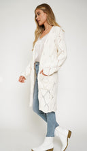 Load image into Gallery viewer, Chenille Long Open Cardigan