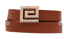 Load image into Gallery viewer, Metal Square Buckle Belt