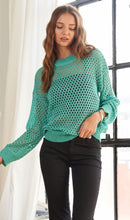 Load image into Gallery viewer, Lurex Crochet Top
