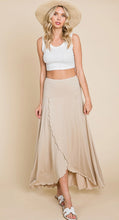 Load image into Gallery viewer, High Low Flare Long Skirt