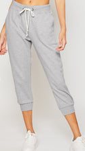 Load image into Gallery viewer, Cotton Terry Relaxed Fit Capri Jogger Pants