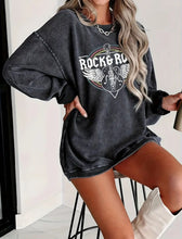 Load image into Gallery viewer, Rock &amp; Roll Guitar Corduroy Sweatshirt