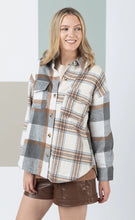 Load image into Gallery viewer, Plaid Wool Shacket