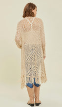 Load image into Gallery viewer, Western Soft Knit Fringe Cardigan