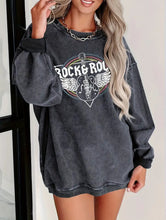 Load image into Gallery viewer, Rock &amp; Roll Guitar Corduroy Sweatshirt