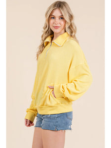 Ribbed Pullover