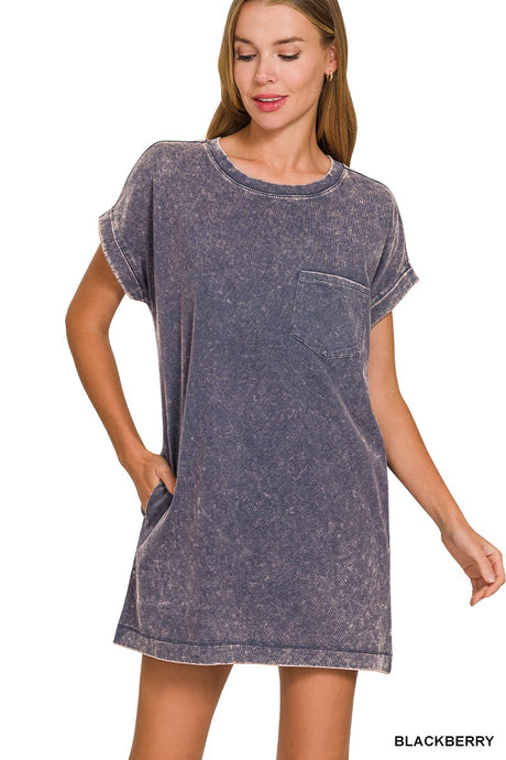 Premium Cotton Washed T-shirts Dress