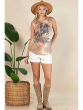 Load image into Gallery viewer, MONTANA Western Graphic Tie Dye Sleeveless Top