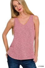Load image into Gallery viewer, V Neck Slub Hacci Cami Top