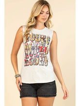 Load image into Gallery viewer, ANDIE Vintage Rodeo Graphic Sleeveless Top