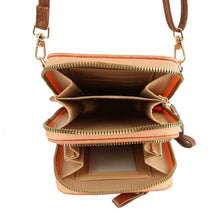 Load image into Gallery viewer, Multi Pocket Cellphone Crossbody Bag