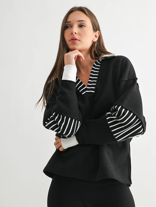 Varsity Edge Pullover
