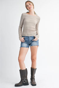 Rashada Knitted Top