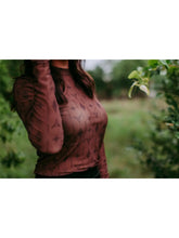 Load image into Gallery viewer, Sonora Aztec Ls Mesh Top