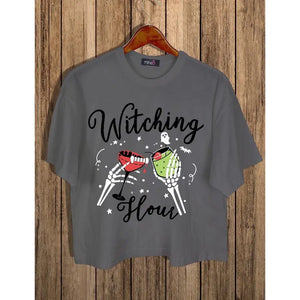 Witching Hour Crop Tee