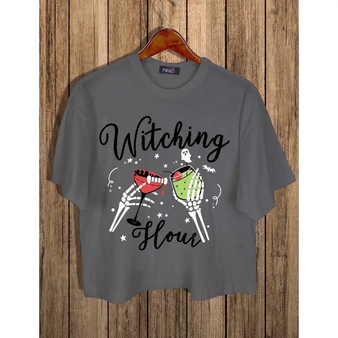 Witching Hour Crop Tee