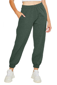 Fleece Jogger With Elastic Waist Band