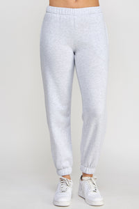 Fleece Jogger With Elastic Waist Band