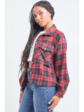 Load image into Gallery viewer, Women&#39;s Cropped Boxy Fit Shacket