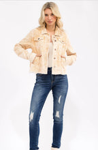 Load image into Gallery viewer, FRONT POCKETS BUTTON CLOSURE CORDUROY JACKET