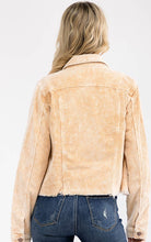 Load image into Gallery viewer, FRONT POCKETS BUTTON CLOSURE CORDUROY JACKET