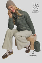 Load image into Gallery viewer, Ultra Lightweight Padded Thermal Zip Up Jacket