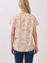 Load image into Gallery viewer, Soft Watercolor Dot Print Knit Top
