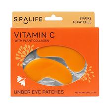 Load image into Gallery viewer, Vitamin C Brightening Under Eye Masks - 8 Pairs