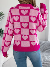 Load image into Gallery viewer, Valentine's Day Lantern Sleeve Sweater
