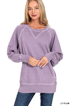 Load image into Gallery viewer, Pigment Dyed French Terry Pullover With Pockets