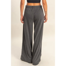 Load image into Gallery viewer, Burnout French Terry Wide-Leg Pants
