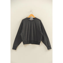 Load image into Gallery viewer, Raw Edge Detail Burnout Sweatshirt