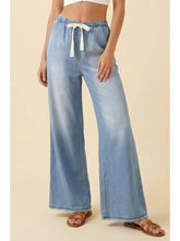 Load image into Gallery viewer, Wide Leg Denim Pants