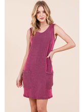 Load image into Gallery viewer, Rib Knit Tank Dress