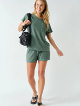 Load image into Gallery viewer, Softcore Ribbed Lounge Pocket Tee
