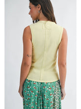 Load image into Gallery viewer, Ribbed V-Neck Tank Top