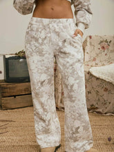 Load image into Gallery viewer, Floral Wash Wide Leg Lounge Pants