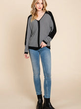 Load image into Gallery viewer, Striped and Solid Casual Top