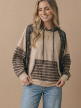 Load image into Gallery viewer, Long Sleeve Oversized Kangaroo Pocket Hoodie