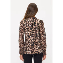 Load image into Gallery viewer, Animal Print Button Down Shirt