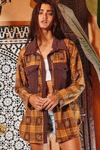 Load image into Gallery viewer, Plaid Print Oversized Shacket