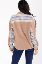 Load image into Gallery viewer, Front Pockets Contrast Corduroy Shacket