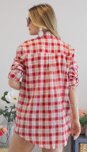Plaid Button Down SHirt