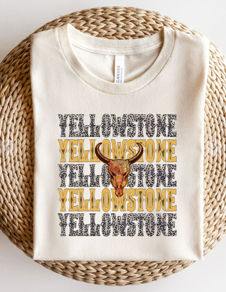 Yellowstone Leopard Tee