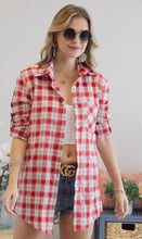 Load image into Gallery viewer, Plaid Button Down SHirt